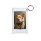 Shiyunのドット犬 グッズ Mini Clear Multipurpose Case