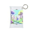 dxwtcrs94zの森のイラストグッズ Mini Clear Multipurpose Case