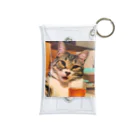 ことこと♂@トレーダーの猫猫　泥酔 Mini Clear Multipurpose Case