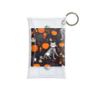 ToToMoの【ハロウィン】スケルトンキャット Mini Clear Multipurpose Case