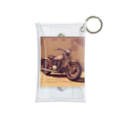 毎日がにゃんとも幸せ マサッチShopのレトロバイクドット Mini Clear Multipurpose Case