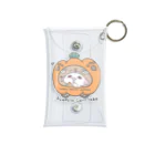 itsuto-こねこしょうしょうめんへらの「かぼちゃきゃっとはうす」 Mini Clear Multipurpose Case