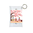 無類の酒好きの桜の下で花見酒 Mini Clear Multipurpose Case