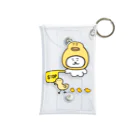 けちゃっぷごはんのお店の見守るねこ Mini Clear Multipurpose Case