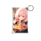 ぶーたんのラーメンをたべる女の子 Mini Clear Multipurpose Case