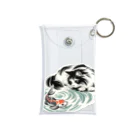 MakotOの猫と鯉（水墨画風） Mini Clear Multipurpose Case