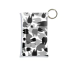 KAAK studioのTooth camo グレー Mini Clear Multipurpose Case