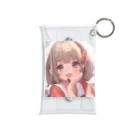 coco1739の可愛い女の子イラストグッズ Mini Clear Multipurpose Case