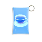 きのうの雑貨店の喫茶店の青い紅茶 Mini Clear Multipurpose Case