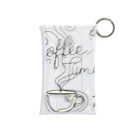 niko&PANDA shopのcoffeetime Mini Clear Multipurpose Case