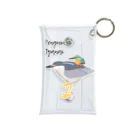 やちよ｜リアル鳥イラストのPenguin Jyanai with Penguin Mini Clear Multipurpose Case