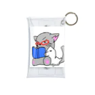 Kujakuの朗読猫 Mini Clear Multipurpose Case