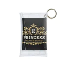 ROYAL Princessのゴージャスロゴブランド Mini Clear Multipurpose Case