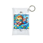 アニマルキャラクターショップのSwimming monkey Mini Clear Multipurpose Case
