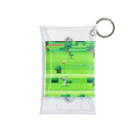 クロスクリエイティブのゴルフをするゴリラ Mini Clear Multipurpose Case