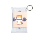 ibashunyaのアームカール猫 Mini Clear Multipurpose Case