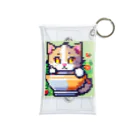 雪売店のマグカップかくれんぼ猫 Mini Clear Multipurpose Case