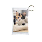 癒しリフレッシュの愛らしい子猫ちゃん Mini Clear Multipurpose Case