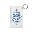 アニマルぐらさん本舗のふわふわの雲の上に座るねこちゃん Mini Clear Multipurpose Case