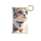 猫と紡ぐ物語の南国の海辺を歩く勇ましさに胸キュン猫 Mini Clear Multipurpose Case