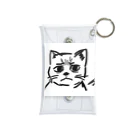 CODYの訝しげな顔の猫 Mini Clear Multipurpose Case