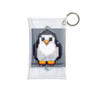 hakusyuuの優しい眼差しペンギン Mini Clear Multipurpose Case