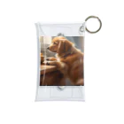 ponazuの帰りを待つ犬 Mini Clear Multipurpose Case