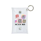 Studio L.O.LのSCAN ME いっぱいのQRコード Mini Clear Multipurpose Case