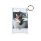 shopSHOPの猫の入浴 Mini Clear Multipurpose Case