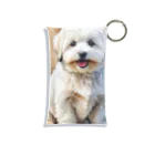 Animal Illustration shopのコトン・ド・テュレアール　Coton de Tulear　水彩画風 ミニクリアマルチケース