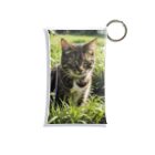 安達聖也の草むらの猫 Mini Clear Multipurpose Case