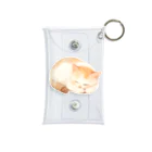 Cute Animalsのすやすやにゃんこ Mini Clear Multipurpose Case