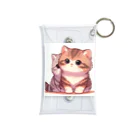 シマのかわいい子猫の兄弟 Mini Clear Multipurpose Case