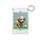 temtemの尻尾を振る犬 Mini Clear Multipurpose Case