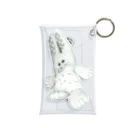 PAW WOW MEOWのおとぼけラビット Mini Clear Multipurpose Case