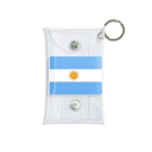 お絵かき屋さんのアルゼンチンの国旗 ミニクリアマルチケース