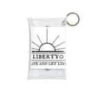 liberty0「リバティ・ゼロ」のliberty0(ホワイト) Mini Clear Multipurpose Case