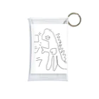 hetaTのhetaTゴジラ Mini Clear Multipurpose Case