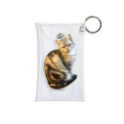 うちの猫ちゃんたちのガン飛ばしとらと Mini Clear Multipurpose Case