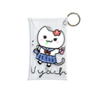 NYACHA&BOOCHAのJKにゃー子 Mini Clear Multipurpose Case