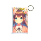 ピクセルパレットの可愛い女の子とお花10 Mini Clear Multipurpose Case