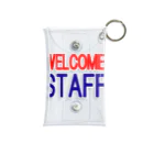 ainarukokoroのWELCOME STAFF ミニクリアマルチケース