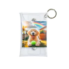 アニマルペイントの犬のグッズ Mini Clear Multipurpose Case