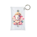 🐘Ganesha Shop🪷のぽってりゆる可愛ガネーシャ Mini Clear Multipurpose Case