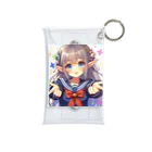 aaammmamのエルフ　美少女　セーラー服　アイドル Mini Clear Multipurpose Case