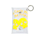 『NG （Niche・Gate）』ニッチゲート-- IN SUZURIのWhy Can't We Be Friends?（黄色） Mini Clear Multipurpose Case