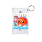 お魚専門店「FishDeluxe」のケーキになったイクラちゃん Mini Clear Multipurpose Case