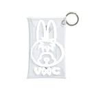 VIRTUAL CROSSのRabbit Logo white Mini Clear Multipurpose Case