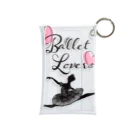 Saori_k_cutpaper_artのBallet Lovers Ballerina Mini Clear Multipurpose Case