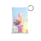 花束娘のMelody of Bouquets and Blue Sky Mini Clear Multipurpose Case